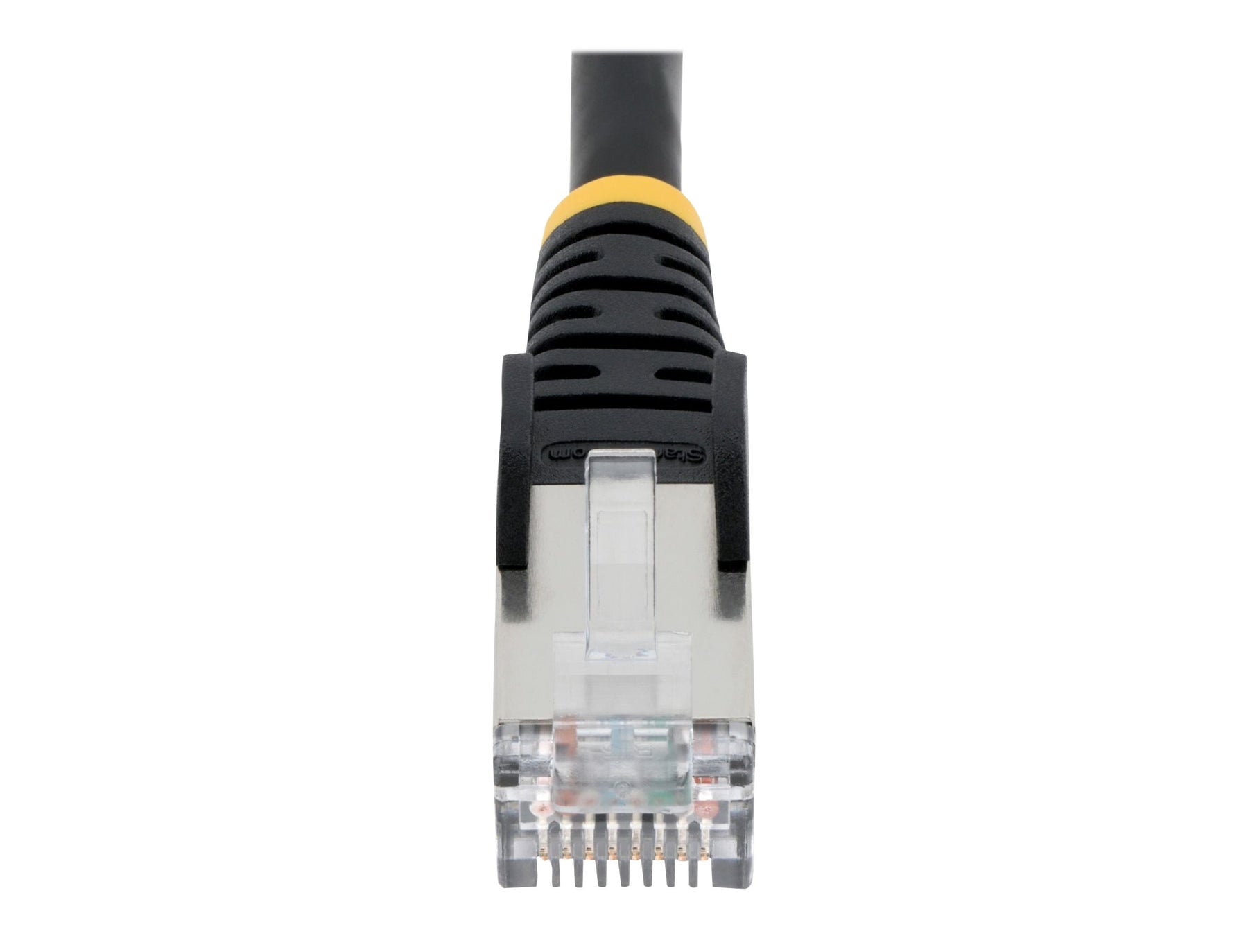 StarTech.com 7.5m CAT6a Ethernet Cable - Black - Low Smoke Zero Halogen (LSZH)