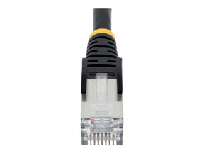 StarTech.com 5m CAT6a Ethernet Cable - Black - Low Smoke Zero Halogen (LSZH)