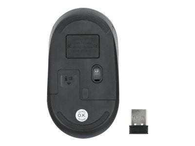 Manhattan Performance III Wireless Mouse, Black, 1000dpi, 2.4Ghz (up to 10m)