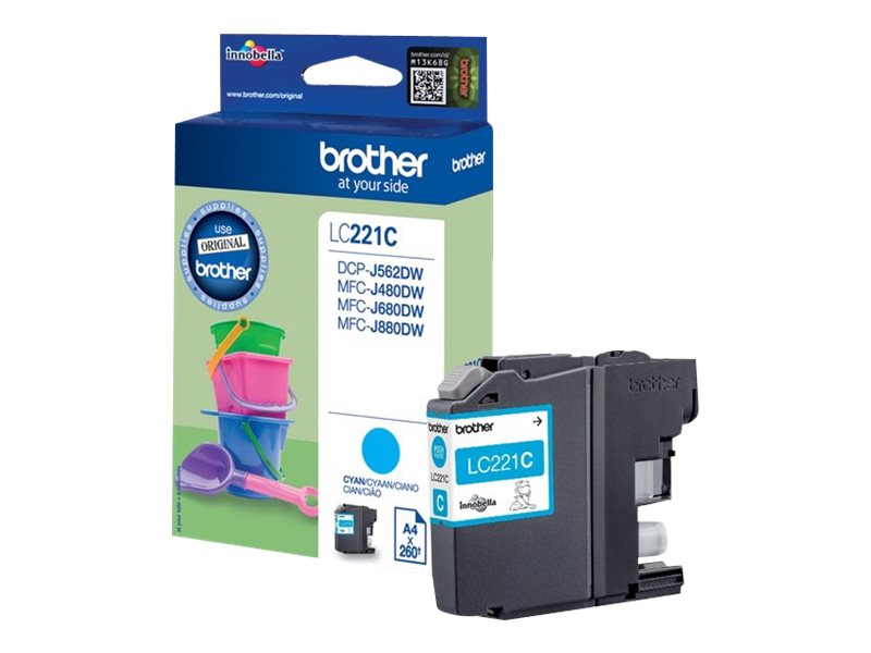 Brother LC221C - Cyan - Original - Tintenpatrone