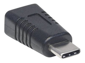 Manhattan USB-C to Mini-USB Adapter, Male to Female, 5 Gbps (USB 3.2 Gen1 aka USB 3.0)