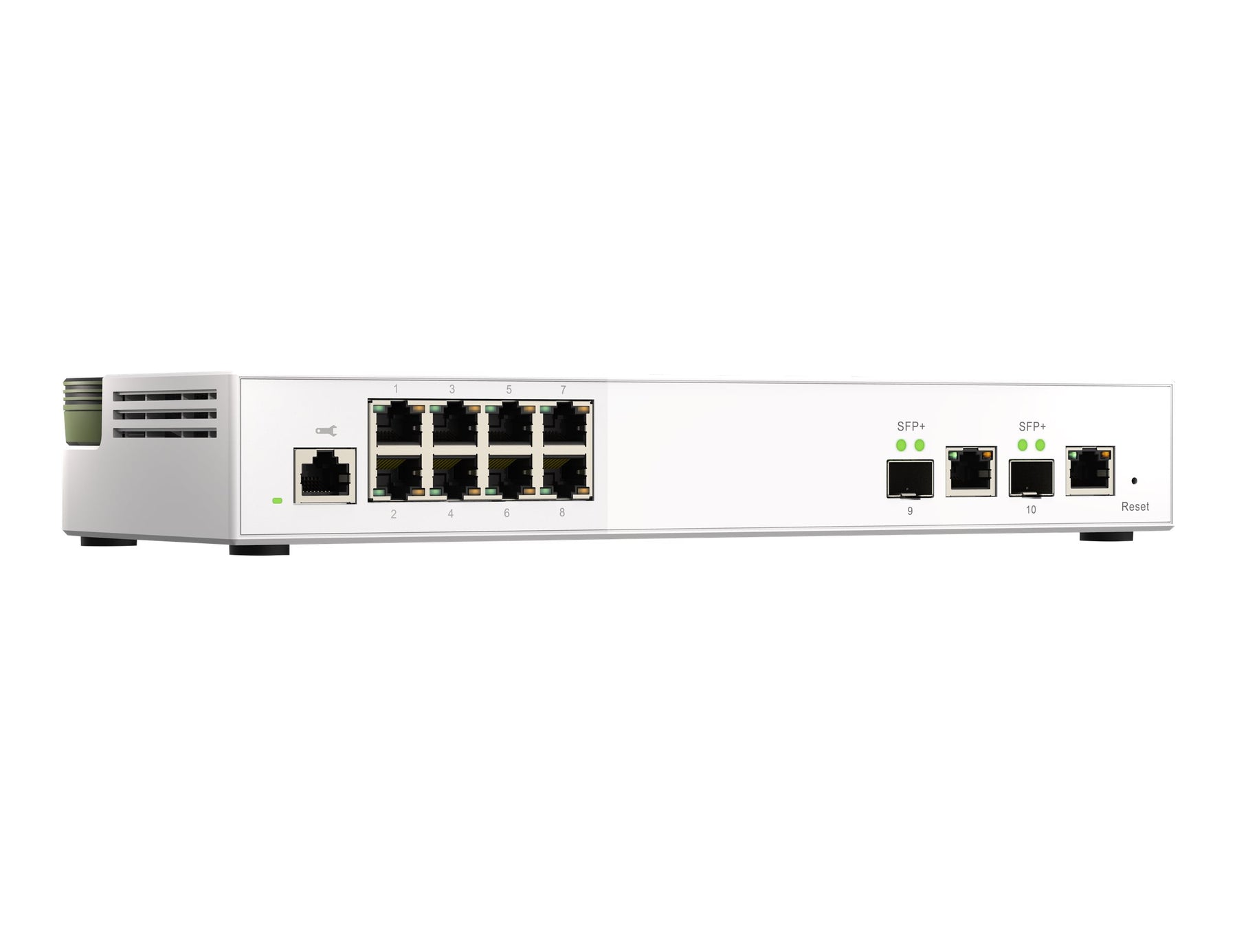 QNAP QSW-M2108-2C - Switch - managed - 2 x 10 Gigabit SFP+ + 8 x 2.5GBase-T