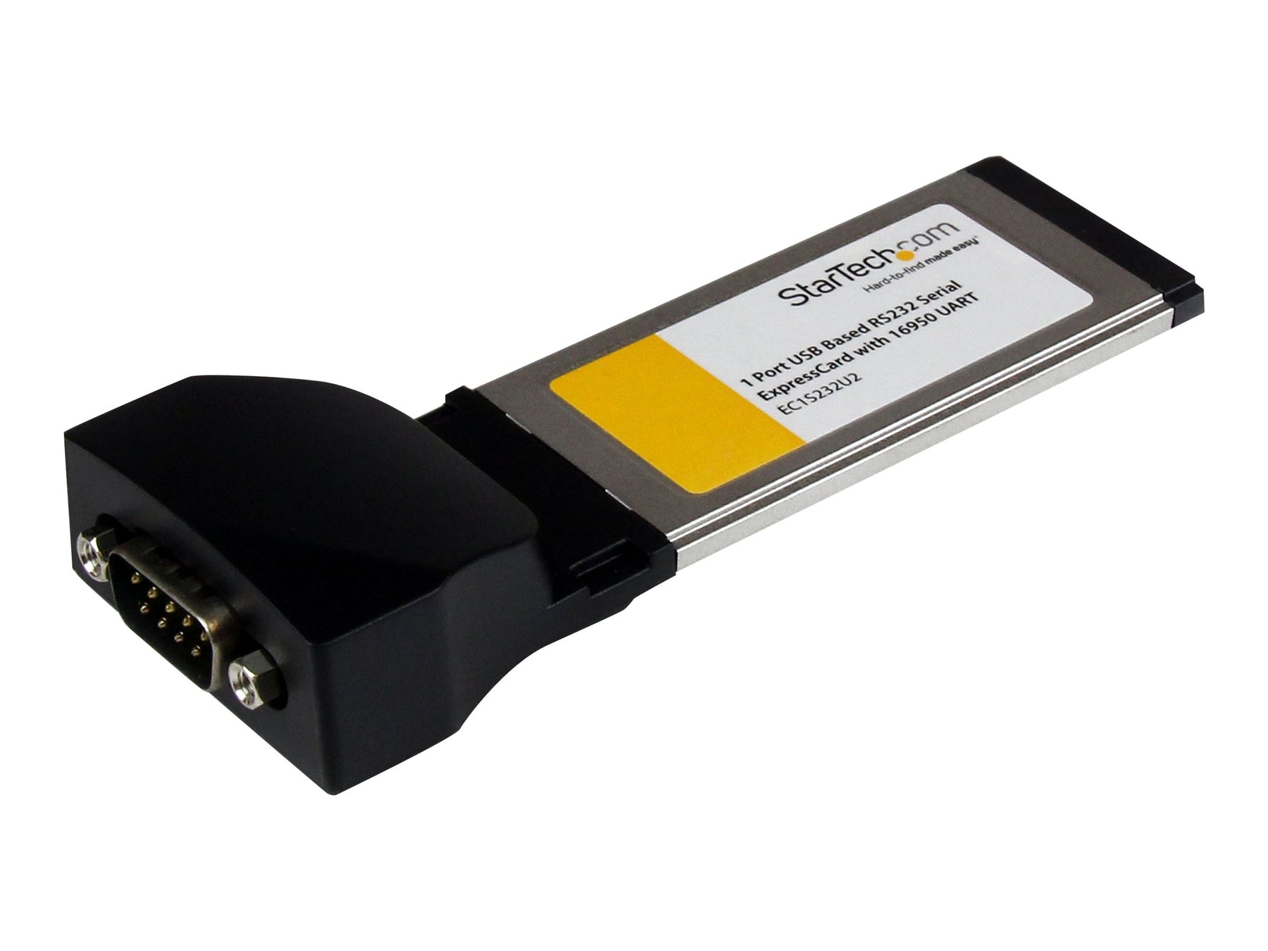 StarTech.com Serielle RS232 / DB9 Laptop ExpressCard Schnittstellenkarte mit 16950 UART