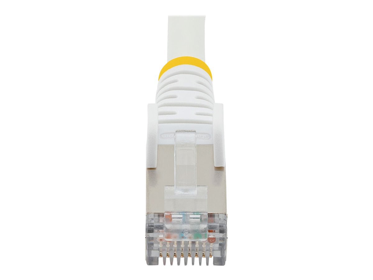 StarTech.com 10m CAT6a Ethernet Cable - White - Low Smoke Zero Halogen (LSZH)