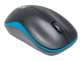 Manhattan Success Wireless Mouse, Black/Blue, 1000dpi, 2.4Ghz (up to 10m)