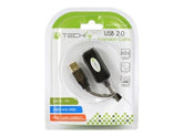 Techly USB-Verlängerungskabel - USB (W) zu USB (M)