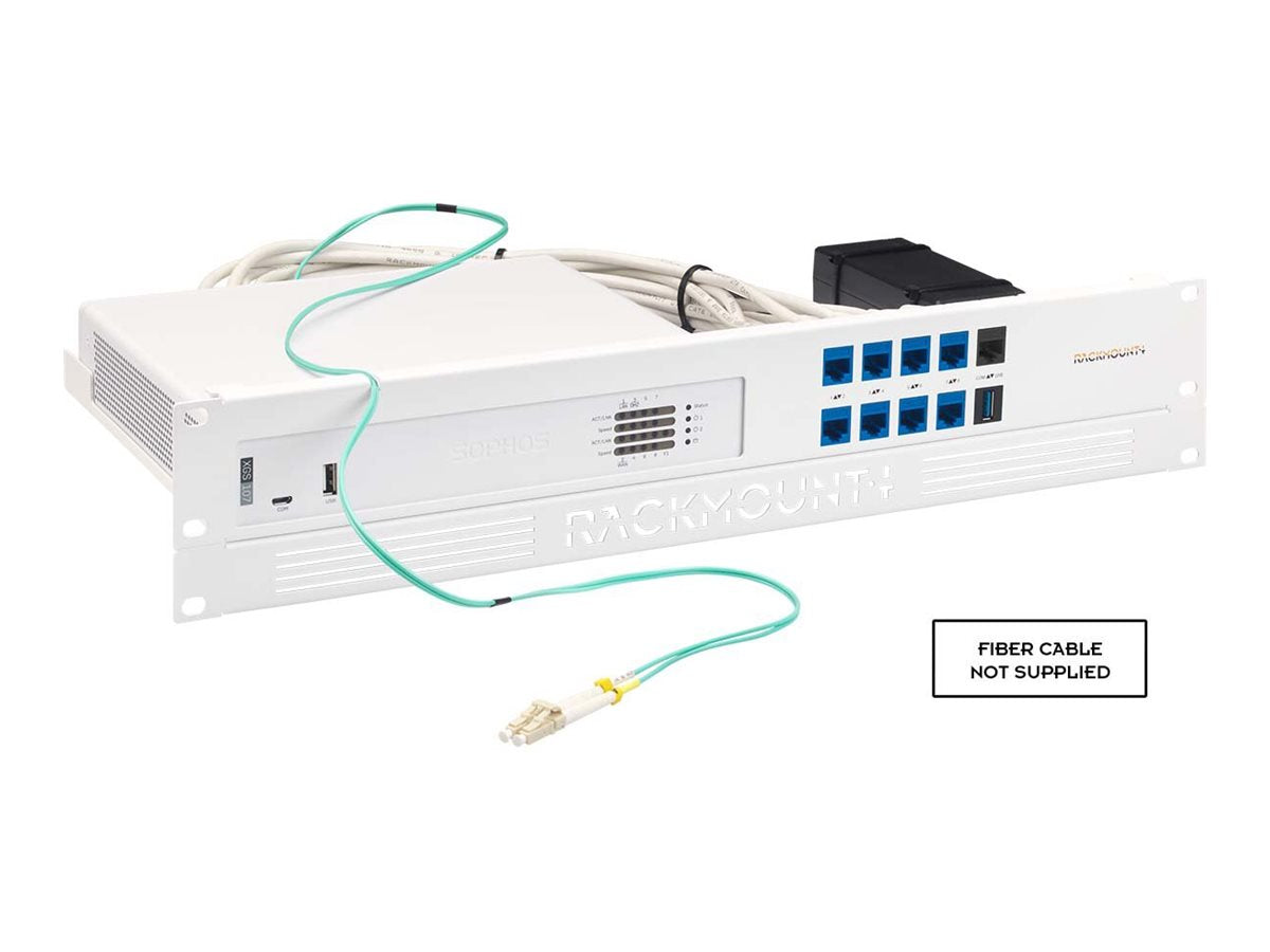 Rackmount.IT SORACK - Montagesatz für Netzwerkgeräte - Rack montierbar - signalweiß (RAL 9003)