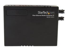 StarTech.com 10/100 Mbit/s Fast Ethernet Multimode ST LWL / Glasfaser Kupfer Medienkonverter