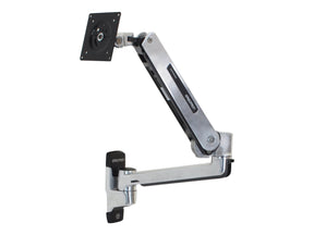 Ergotron LX - Befestigungskit (VESA-Adapter, Steh-Sitz-Arm, Basis, Verlängerung) - für LCD-Display - Kapazität 3,2 - 11,3 kg - Polished Aluminum - Bildschirmgröße: bis zu 106,7 cm (bis zu 42 Zoll)