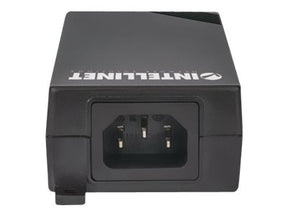 Intellinet Gigabit High-Power PoE+ Injector,1 x 30 W Port, IEEE 802.3at/af Compliant, Plastic Housing