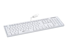 GETT CleanType Easy Basic TKL-105-GCQ-IP68-KGEH-WHITE-USB-DE