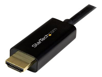 StarTech.com DisplayPort auf HDMI Kabel - 3m - DP zu HDMI Adapter mit Kabel - Ultra HD 4K 30Hz - St/St - Videokabel - DisplayPort (M)