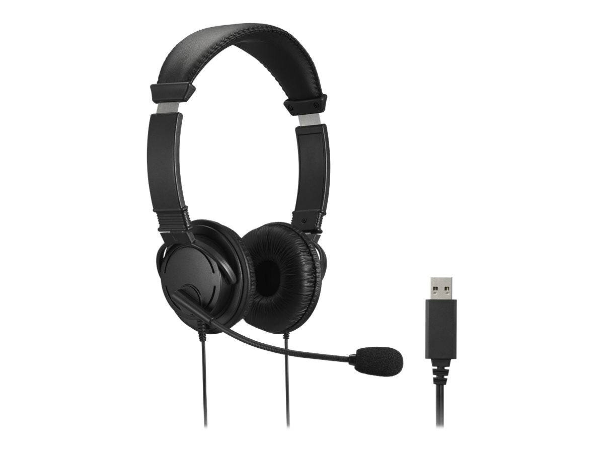 Kensington USB Hi-Fi Headphones - Kopfhörer mit Mikrofon