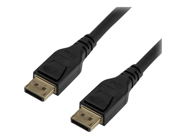 StarTech.com 16ft/5m VESA Certified DisplayPort 1.4 Cable, 8K 60Hz HBR3 HDR, Super UHD DisplayPort to DisplayPort Monitor Cord, Ultra HD 4K 120Hz DP 1.4 Video Cable M/M DP Connectors - DP 1.4 Latching Cable - DisplayPort-Kabel - DisplayPort (M)