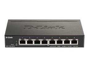 D-Link DGS 1100-08PV2 - Switch - Smart - 8 x 10/100/1000 (PoE)