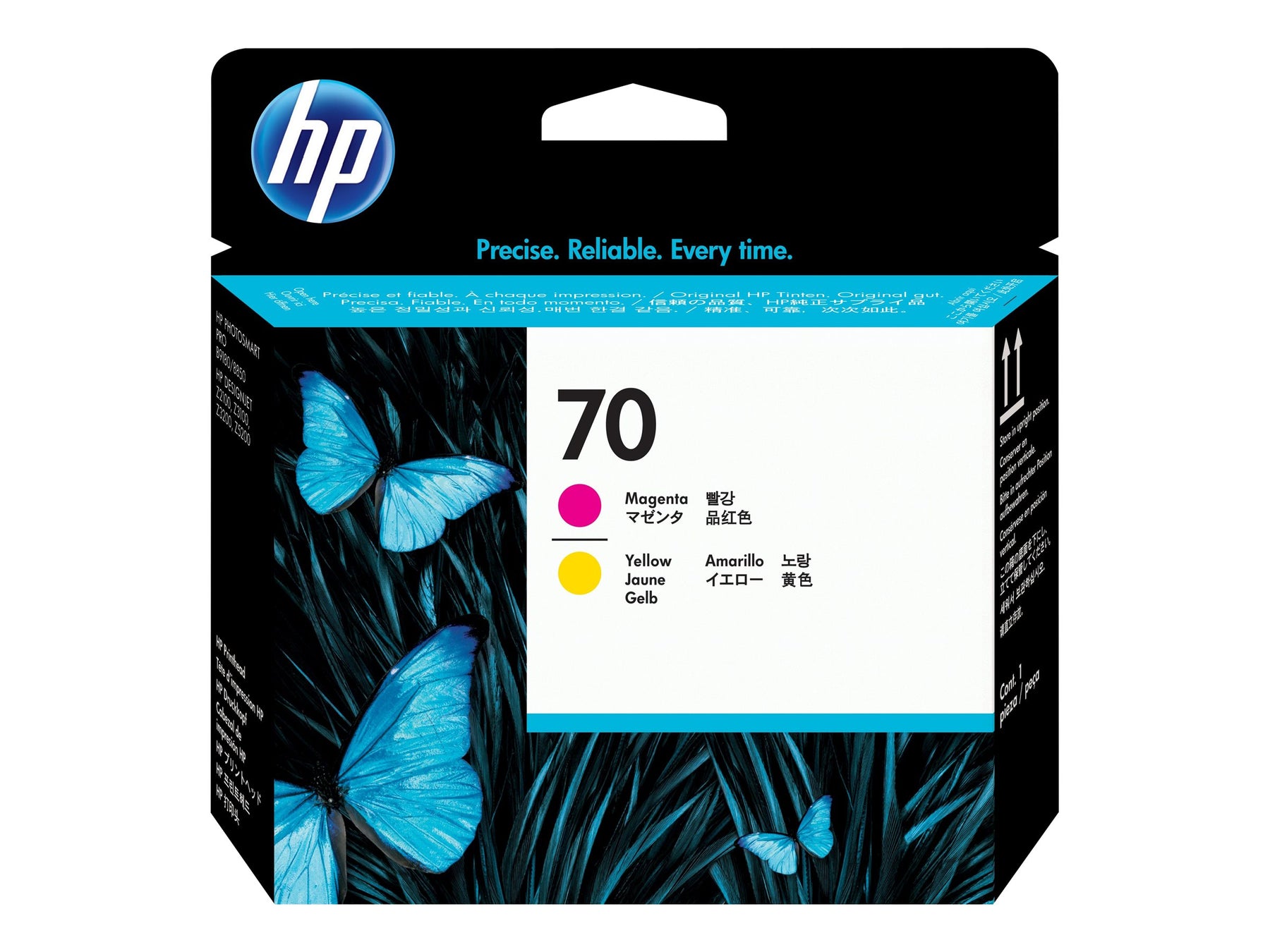 HP 70 - Gelb, Magenta - Druckkopf - für DesignJet HD Pro MFP