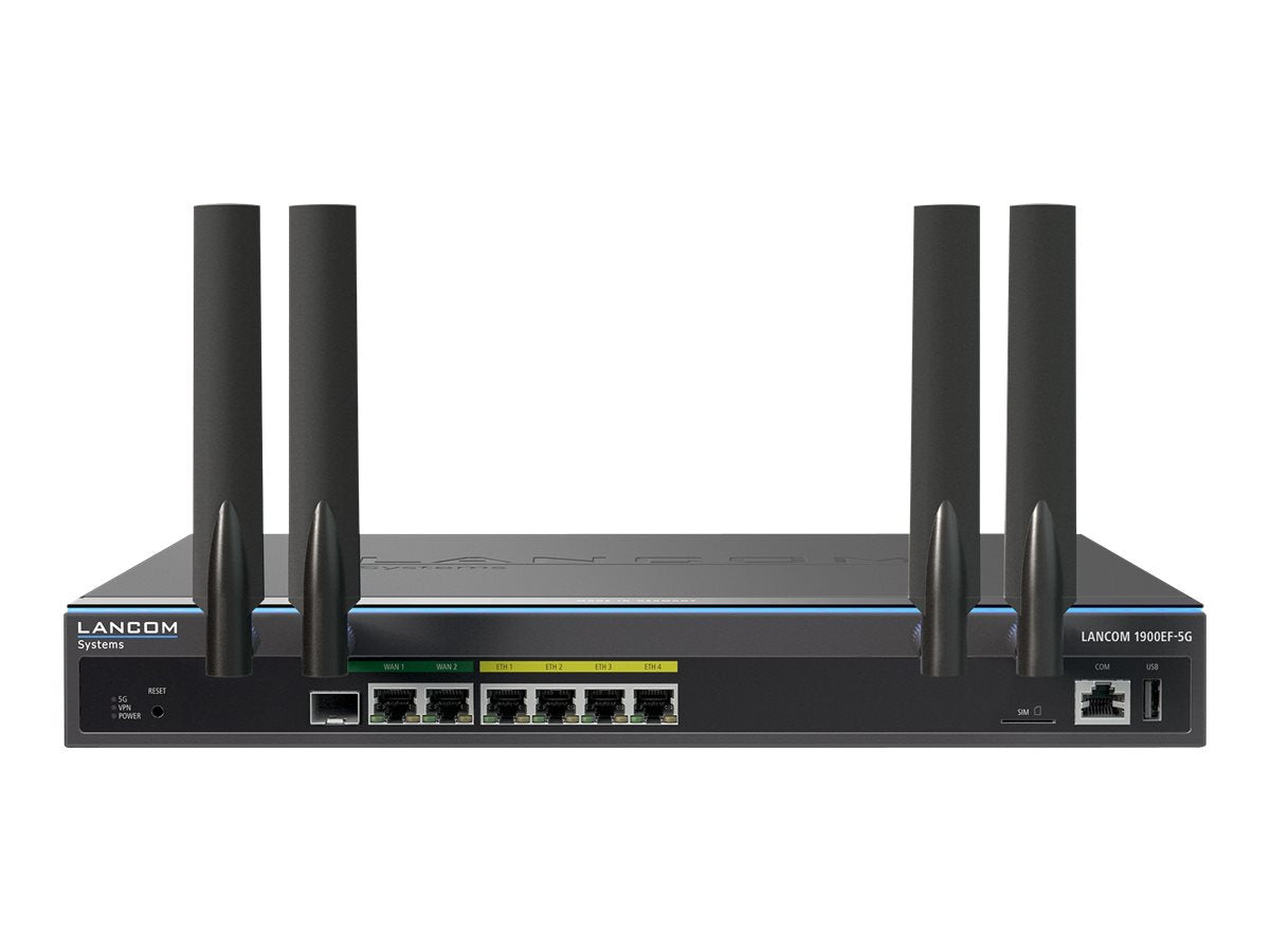 Lancom 1900EF-5G - Router - WWAN - 4-Port-Switch