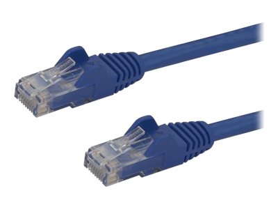 StarTech.com 3m Cat6 Gigabit Snagless RJ45 UTP Patchkabel - Cat 6 Netzwerkkabel mit Schutzmanschette - Blau - Patch-Kabel - RJ-45 (M)