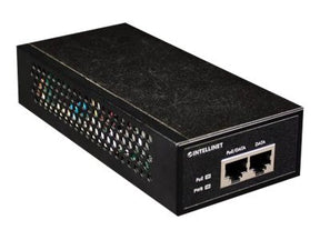 Intellinet Gigabit High-Power PoE+ Injector, 1 x 30 W, IEEE 802.3at/af Power over Ethernet (PoE+/PoE)