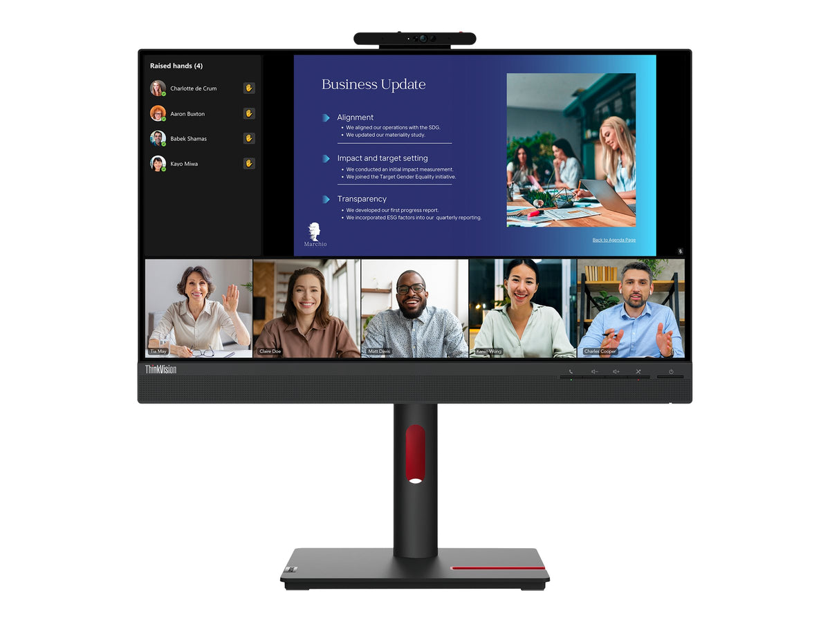 Lenovo ThinkVision T24v-30 - LED-Monitor - 61 cm (24")