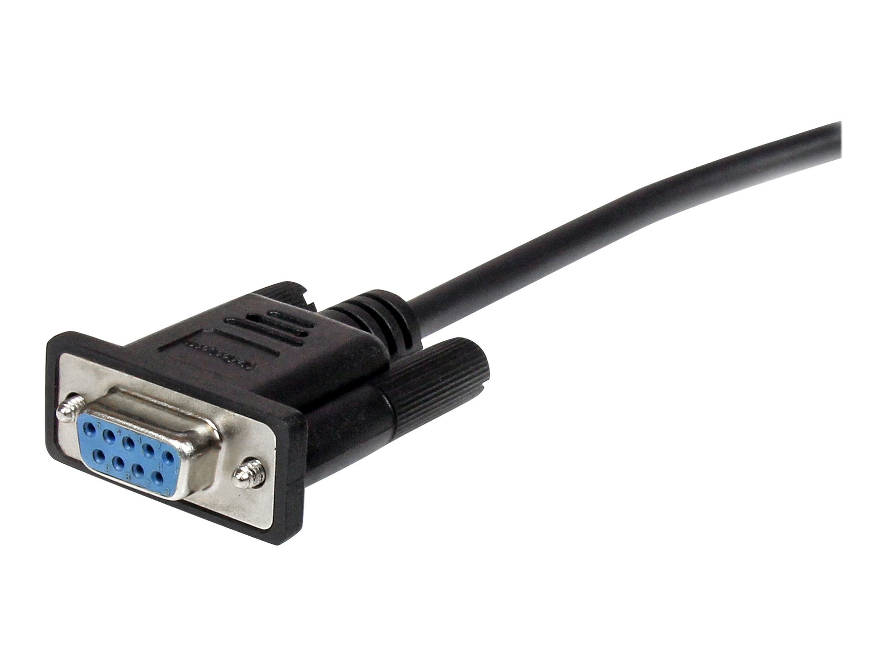 StarTech.com Serielles DB9 RS232 Verlängerungskabel 3m - RS 232 DB-9 Kabel Verlängerung- DB 9 (Stecker)