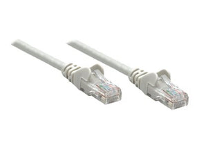 Intellinet Network Patch Cable, Cat6, 2m, Grey, CCA, U/UTP, PVC, RJ45, Gold Plated Contacts, Snagless, Booted, Lifetime Warranty, Polybag - Patch-Kabel - RJ-45 (M)