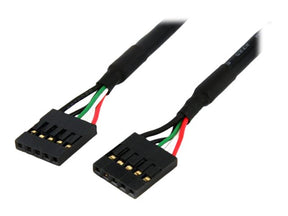 StarTech.com 45 cm internes 5pin USB IDC Mainboard Header Kabel - Buchse/Buchse - Pinheader Kabel 5-polig - USB-Kabel - IDC 5-polig (W)