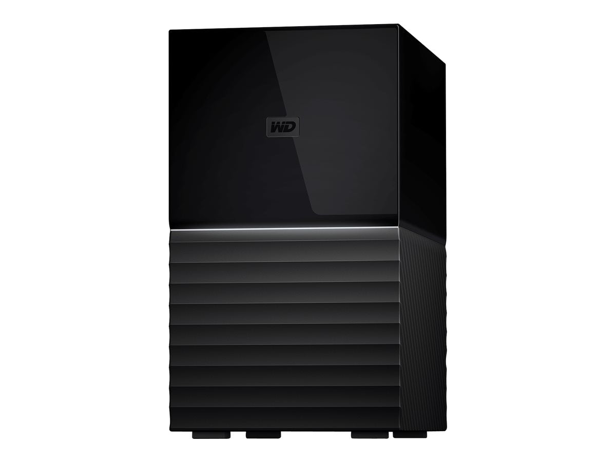 WD My Book Duo WDBFBE0240JBK - Festplatten-Array - 24 TB - 2 Schächte - HDD 12 TB x 2 - USB 3.1 Gen 1 (extern)