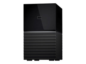 WD My Book Duo WDBFBE0240JBK - Festplatten-Array - 24 TB - 2 Schächte - HDD 12 TB x 2 - USB 3.1 Gen 1 (extern)