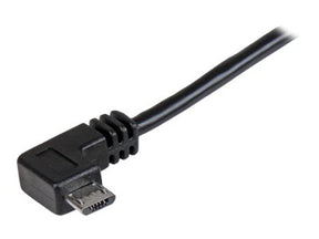 StarTech.com Micro USB Lade/Sync-Kabel - St/St - Micro USB rechts gewinkelt - 2m - USB auf Micro USB Ladekabel - USB-Kabel - Micro-USB Typ B (M)