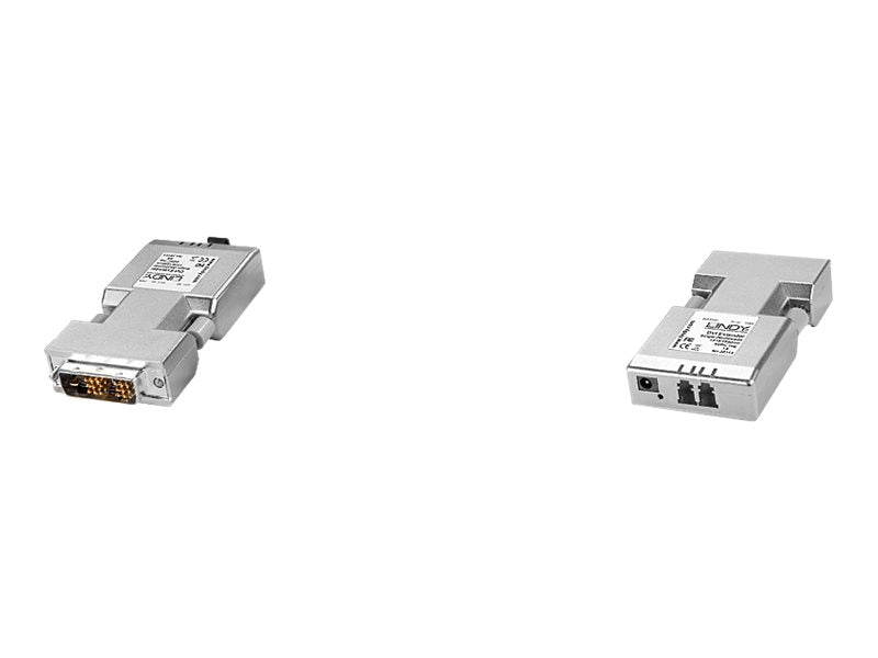 Lindy Fibre Optic DVI-D Extender (Transmitter and Receiver units)