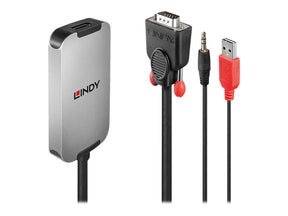 Lindy VGA to DisplayPort 1.2 Converter - DisplayPort-Adapter - HD-15 (VGA)