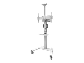 Neomounts Wagen - für Flachbildschirm - weiß - Bildschirmgröße: 94-190.5 cm (37"-75")