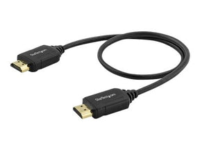 StarTech.com 4K HDMI Kabel 0,5m - Premium High Speed Kabel mit Ethernet - 4K 60Hz - HDMI 2,0 Kabel - HDMI mit Ethernetkabel - HDMI (M)