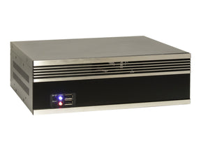 Inter-Tech IPC S25 - Mini-Server-Gehäuse - Mini-ITX - keine Spannungsversorgung (FlexATX)