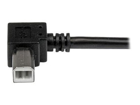 StarTech.com 2m USB 2.0 A auf B Kabel rechts gewinkelt - St/St - USB Druckerkabel - USB-Kabel - USB Typ B (M)