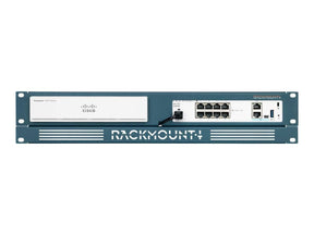 Rackmount.IT RM-CI-T8 - Rackmontagesatz - Jet Black, RAL 9005 - 2U - 48.3 cm (19")