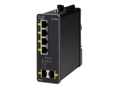 Cisco Industrial Ethernet 1000 Series - Switch - managed - 4 x 10/100/1000 (PoE+)