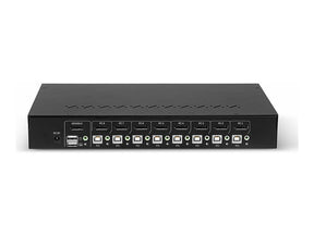 Lindy KVM-/Audio-Switch - 8 x DisplayPort / Audio / USB