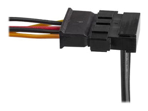 StarTech.com 4x SATA-Splitter Adapterkabel - 4-fach Serial-ATA Kabel - Netz-Splitter - SATA-Stromstecker (M)