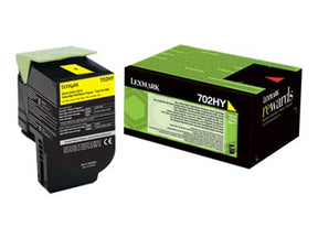 Lexmark 702HY - Gelb - Original - Tonerpatrone LCCP, LRP