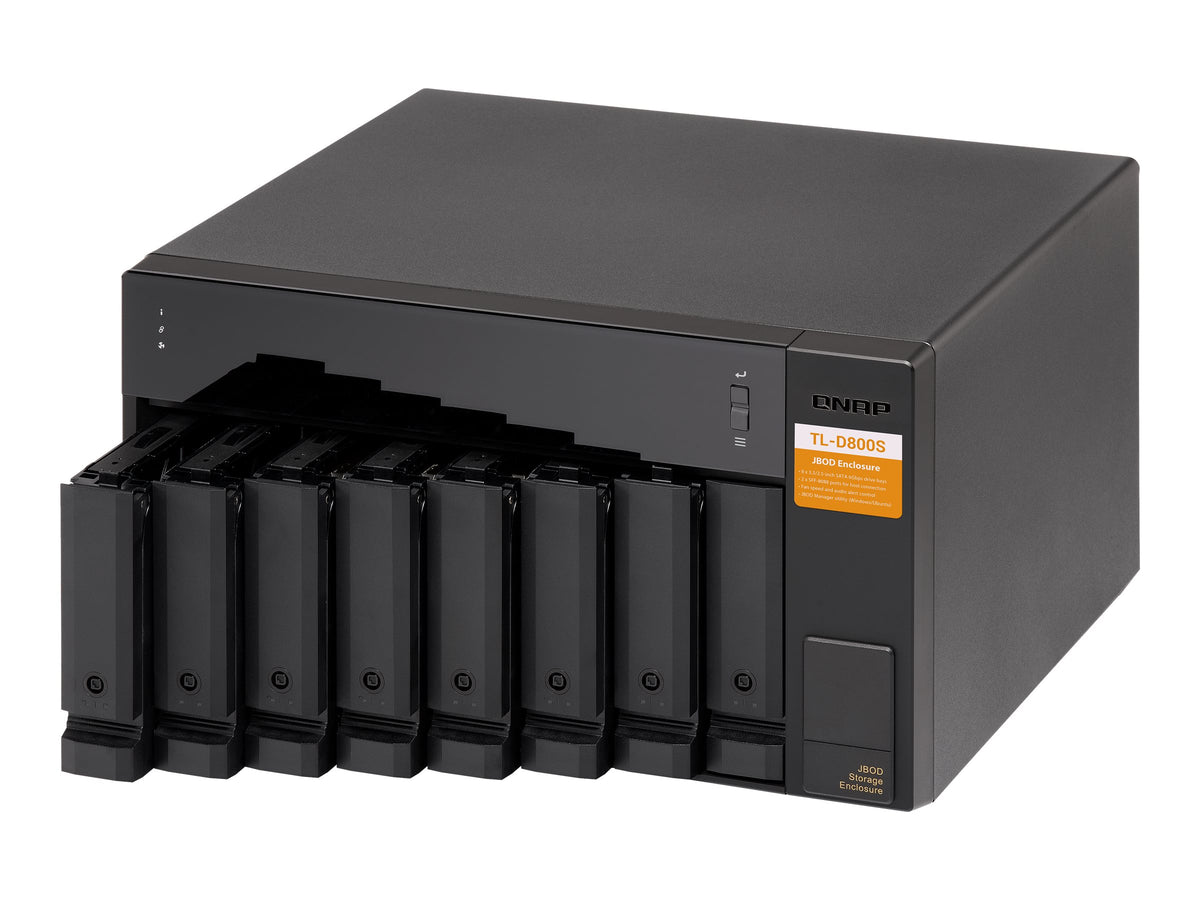 QNAP TL-D800S - Festplatten-Array - 8 Schächte (SATA-600)