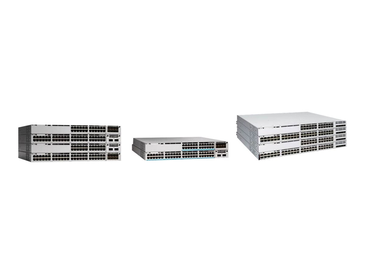 Cisco Catalyst 9300X - Network Advantage - Switch - L3 - managed - 48 x 100/1000/2.5G/5G/10GBase-T (UPOE+)