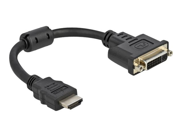 Delock Videoadapter - HDMI männlich zu DVI-I weiblich