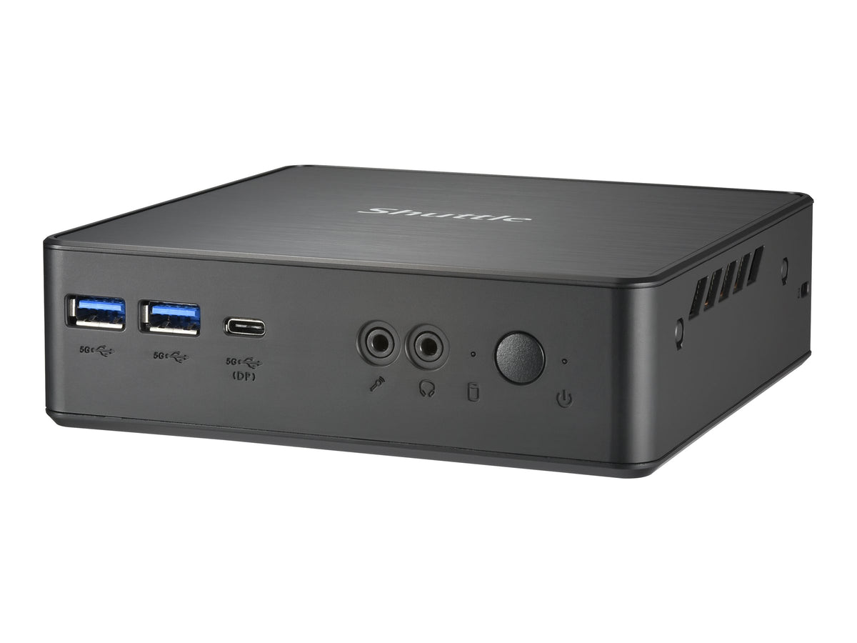 Shuttle XPC nano NC40U - Barebone - Mini-PC - 1 x Celeron 7305 / 1.1 GHz