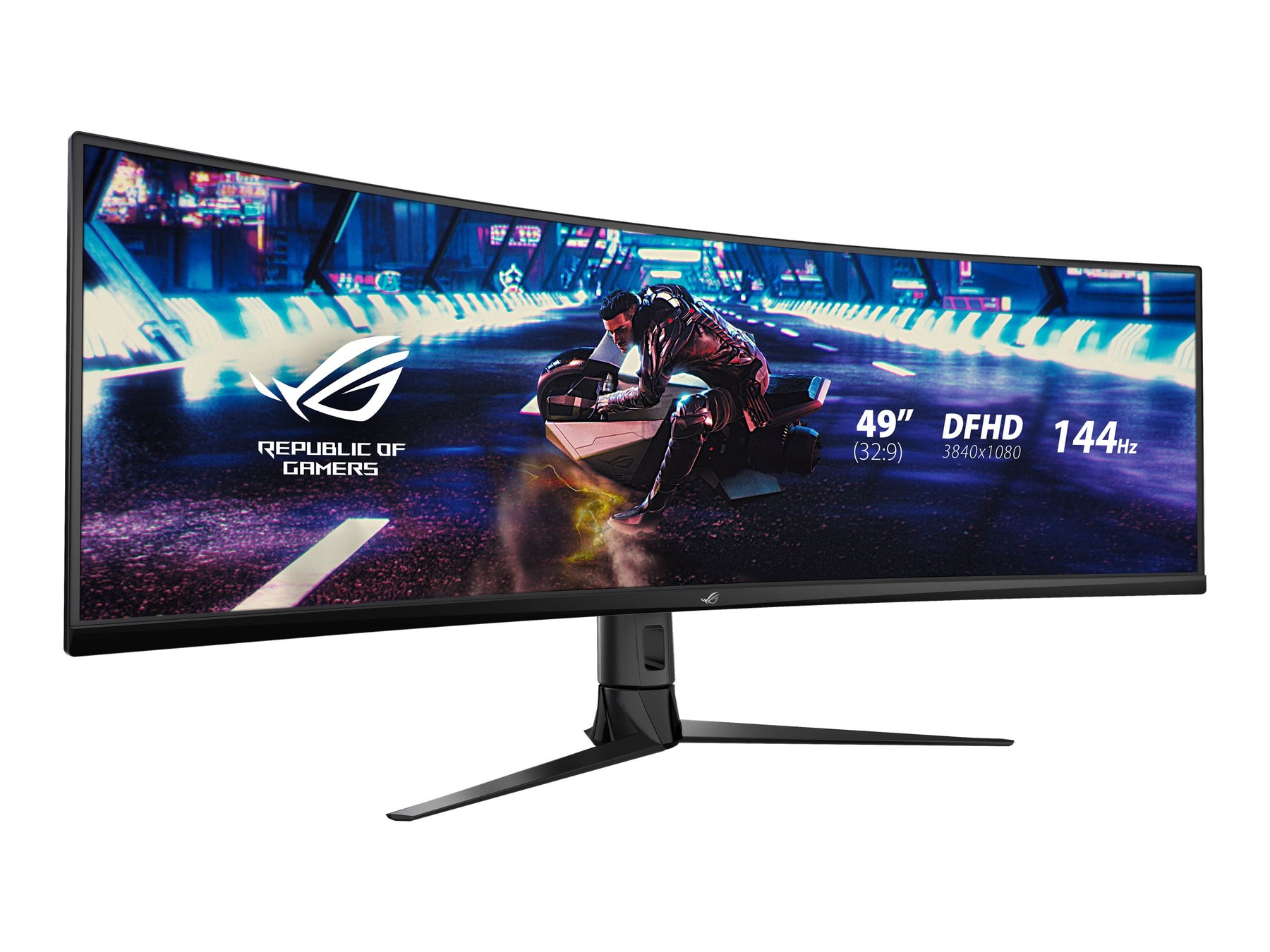 ASUS ROG Strix XG49VQ - LED-Monitor - Gaming - gebogen - 124.46 cm (49")