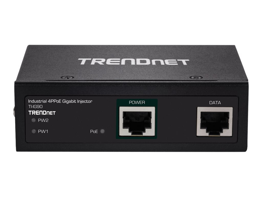 TRENDnet TI-IG90 - Hardened Industrial - Power Injector (DIN-Schienenmontage möglich)