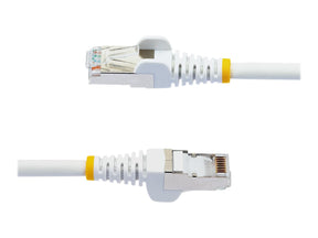 StarTech.com 7m CAT6a Ethernet Cable - White - Low Smoke Zero Halogen (LSZH)