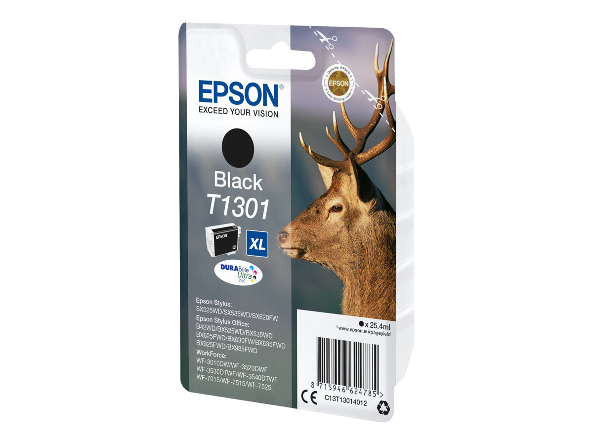 Epson T1301 - 25.4 ml - Größe XL - Schwarz - Original