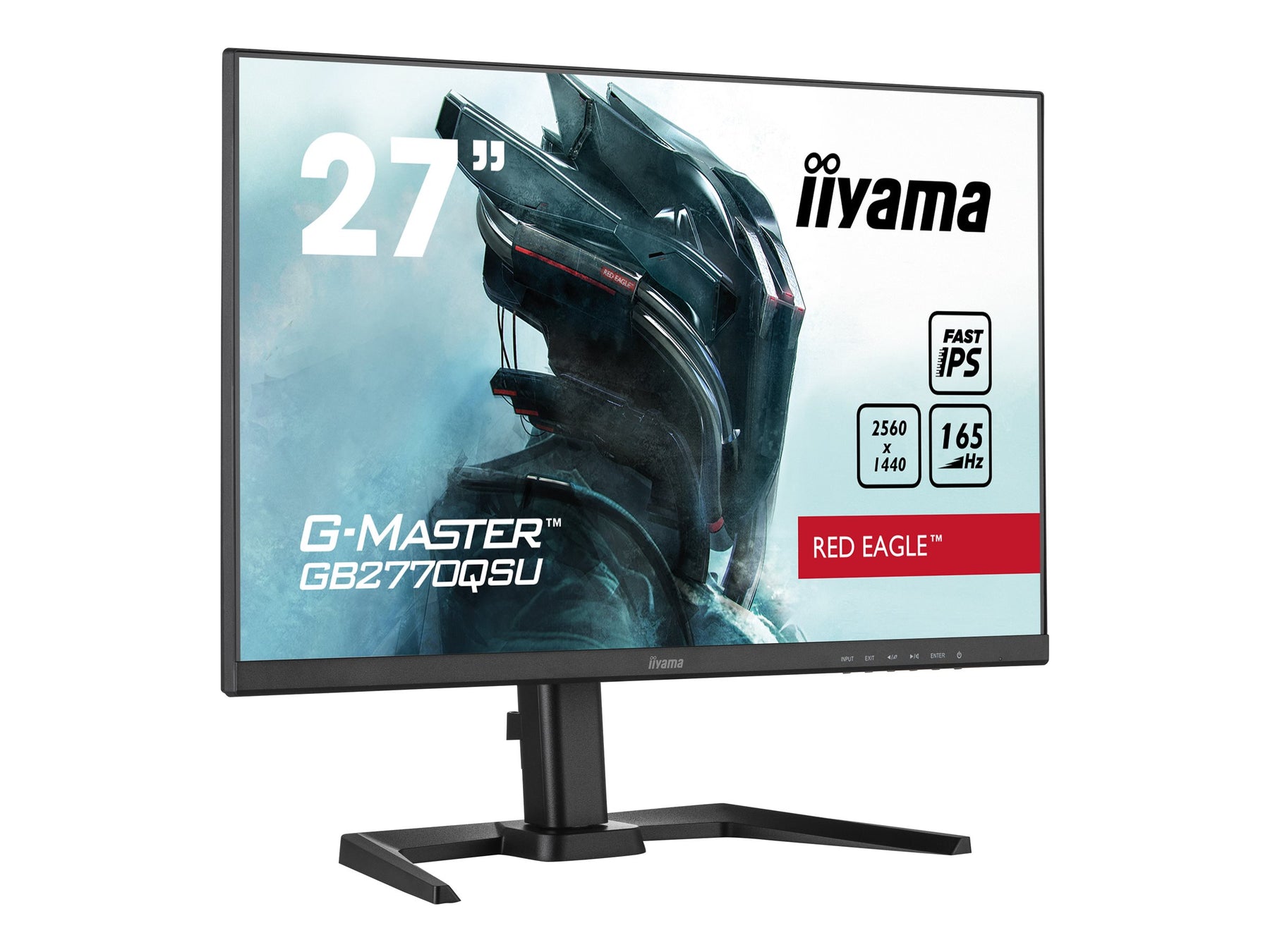 Iiyama G-MASTER Red Eagle GB2770QSU-B5 - LED-Monitor - 68.6 cm (27")